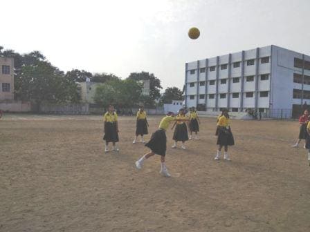 IX std Throw ball Inter school House match 2019-20