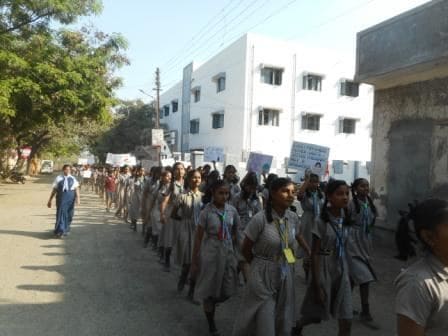 VII Std - "Save Girl Child"