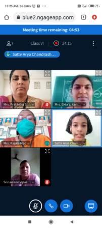 Swachha Bharat Abhiyan virtual event celebrated by Std. VI