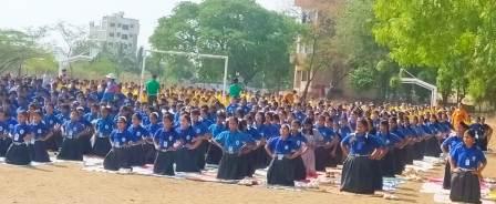 International Yoga Day celebrated on 21.06.23