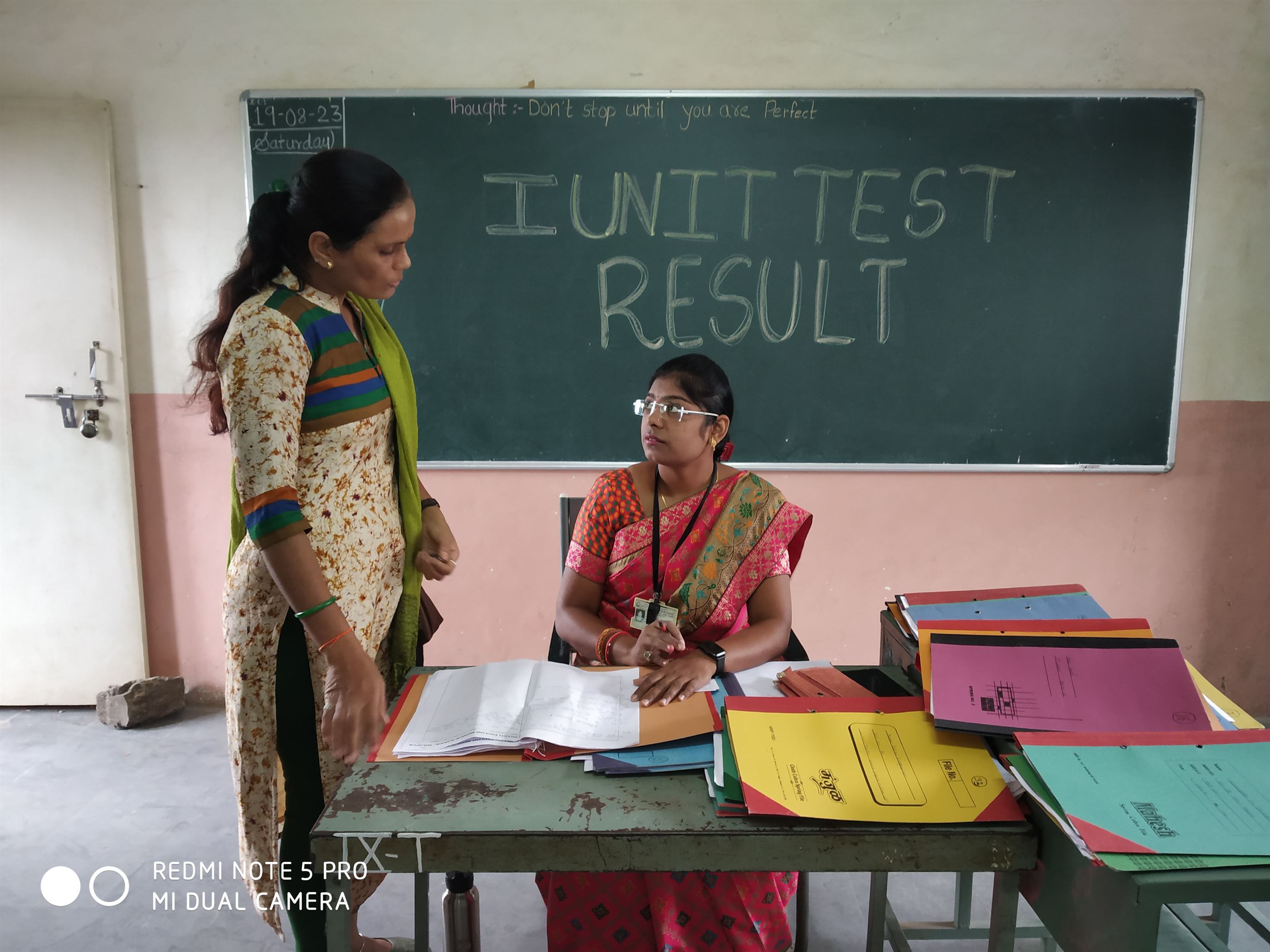 Result - First Unit Test result from Nursery to IX std.& XI std. on 19.08.23