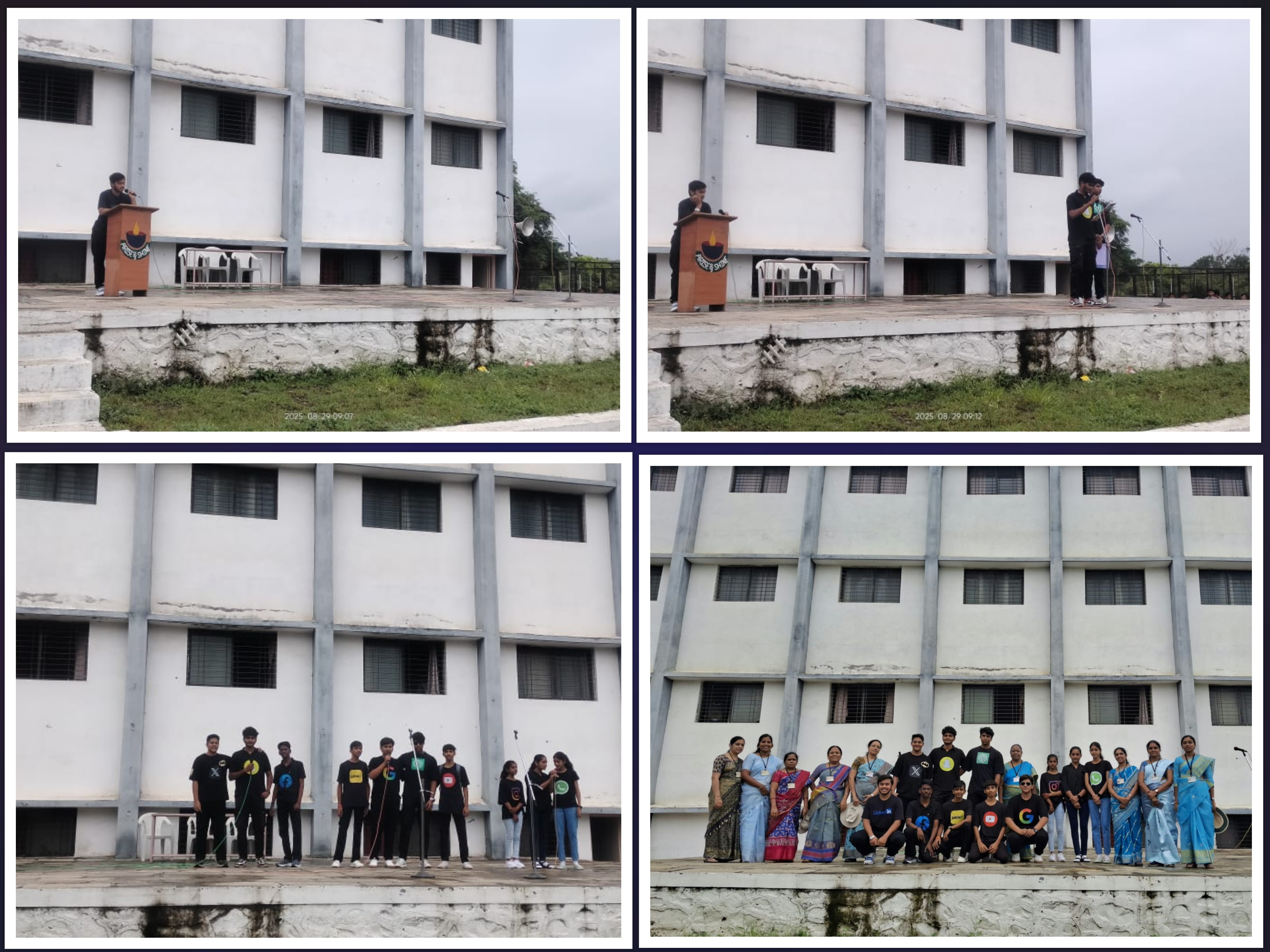 Cyber day celebration by Junior College students on 29.08.25
