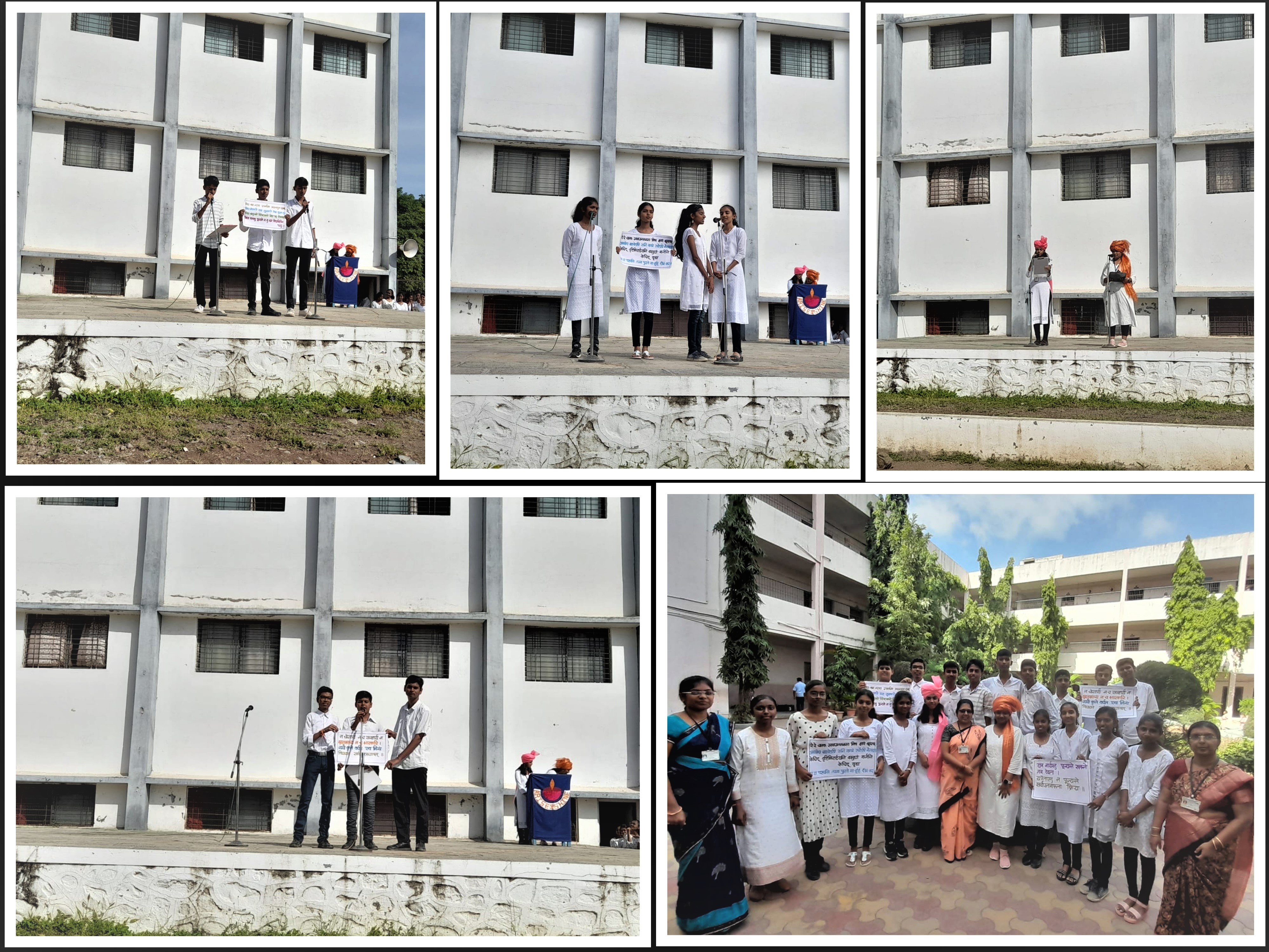 Sanskrit Day celebrated by X std. on 15.09.23