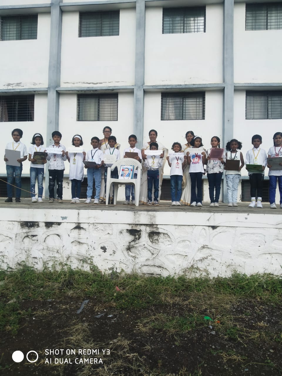 Constitution Day celebrated by III std. on 29.11.23