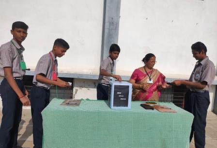 	Voters Day Celebrated by IX std. on 27.01.23