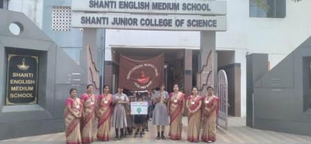 Rally - "Save Electricity" by II std on 02.02.23