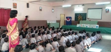 “Save water” awareness program arranged for I std. 09.02.23