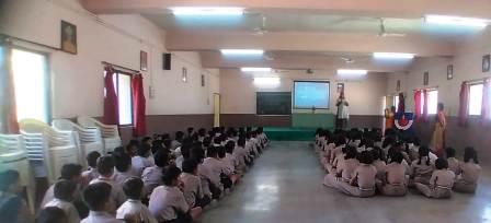“Food & Nutrition” awareness program arranged for V std. 16.02.23