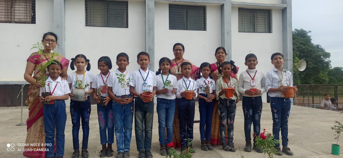 Plantation Day celebrated by III std. on 19.07.24
