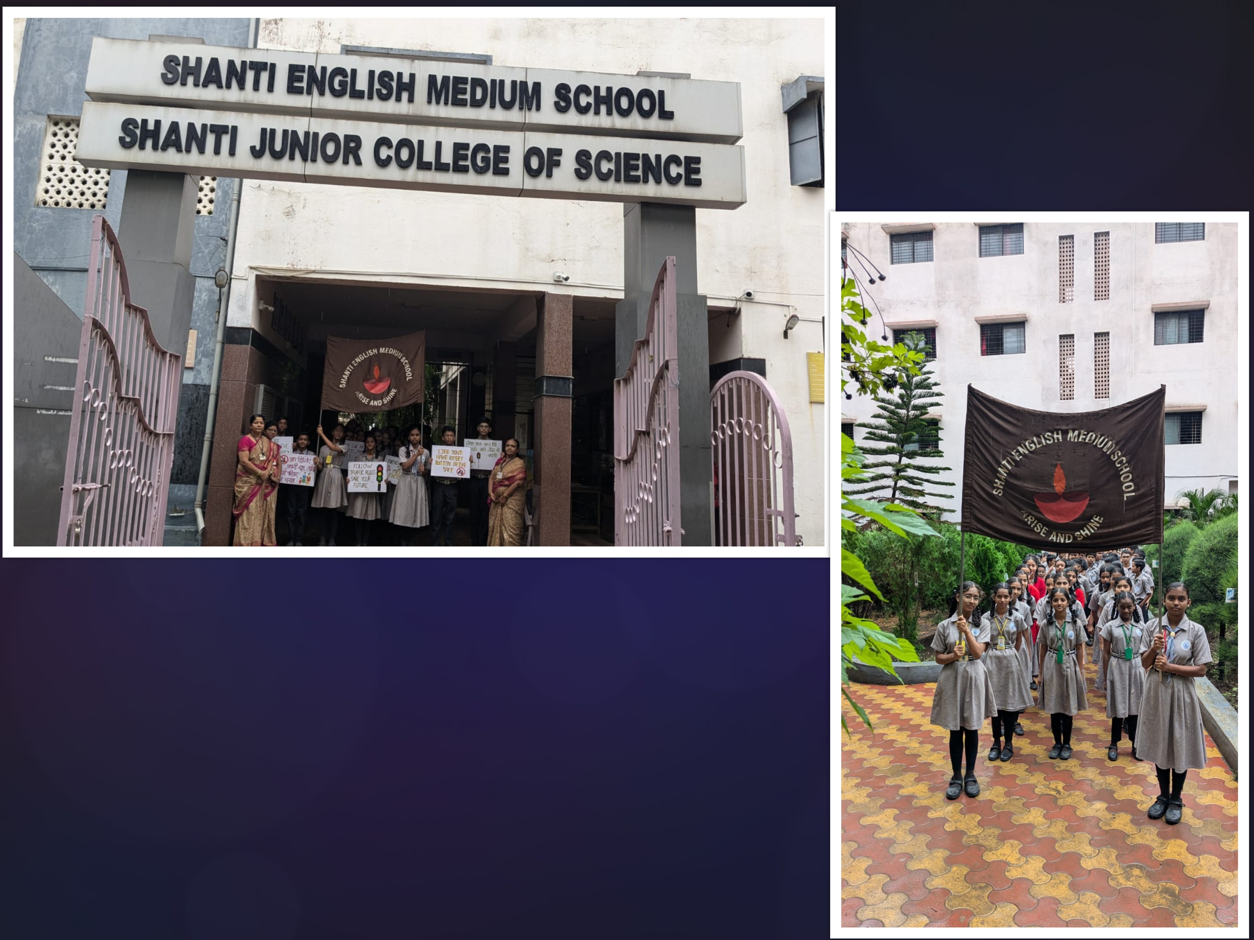 	Rally - 'Follow Traffic Rules' by VIII std. on 19.07.24
