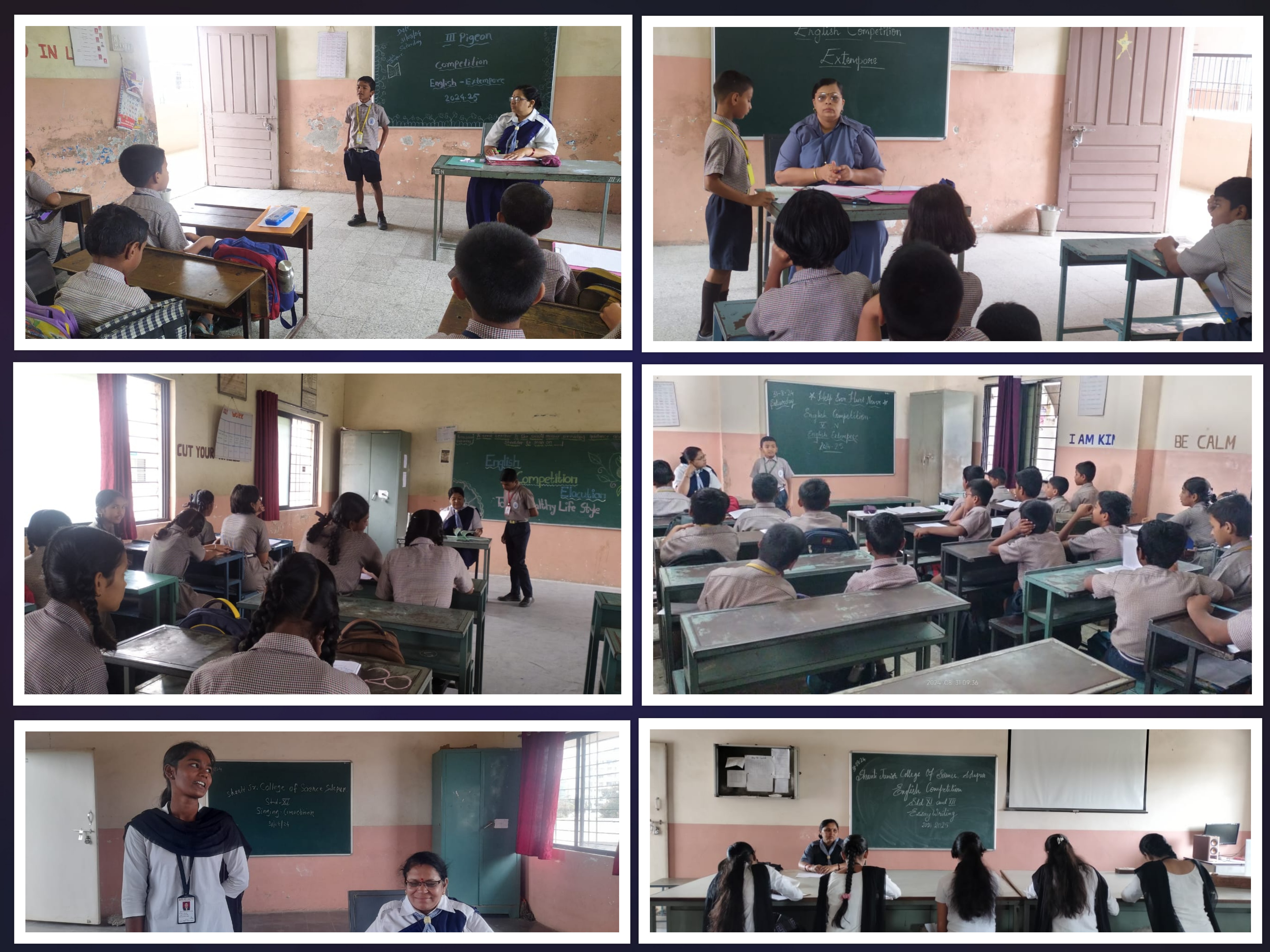 School Internal Competition - II on 31.08.24
