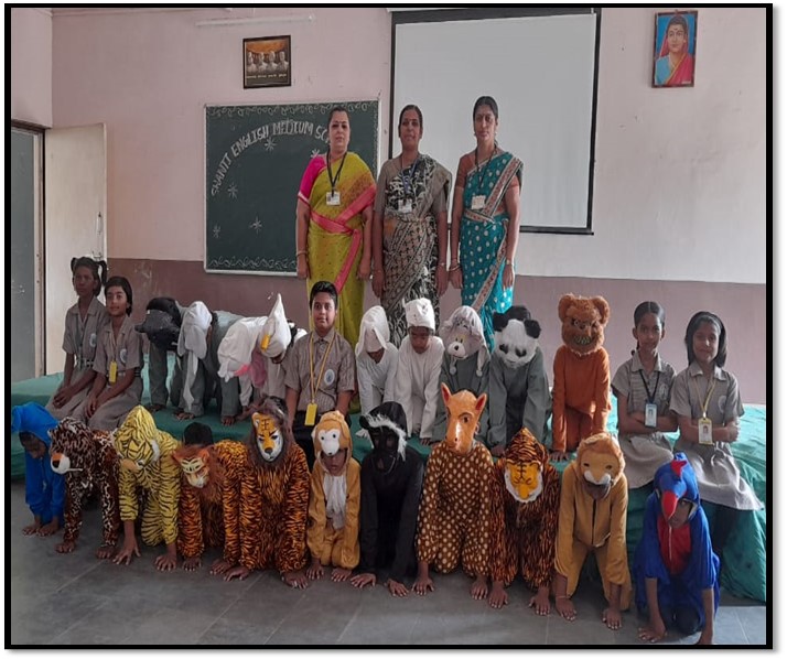 World Animal Welfare day celebrated by IV std. on 20.09.24