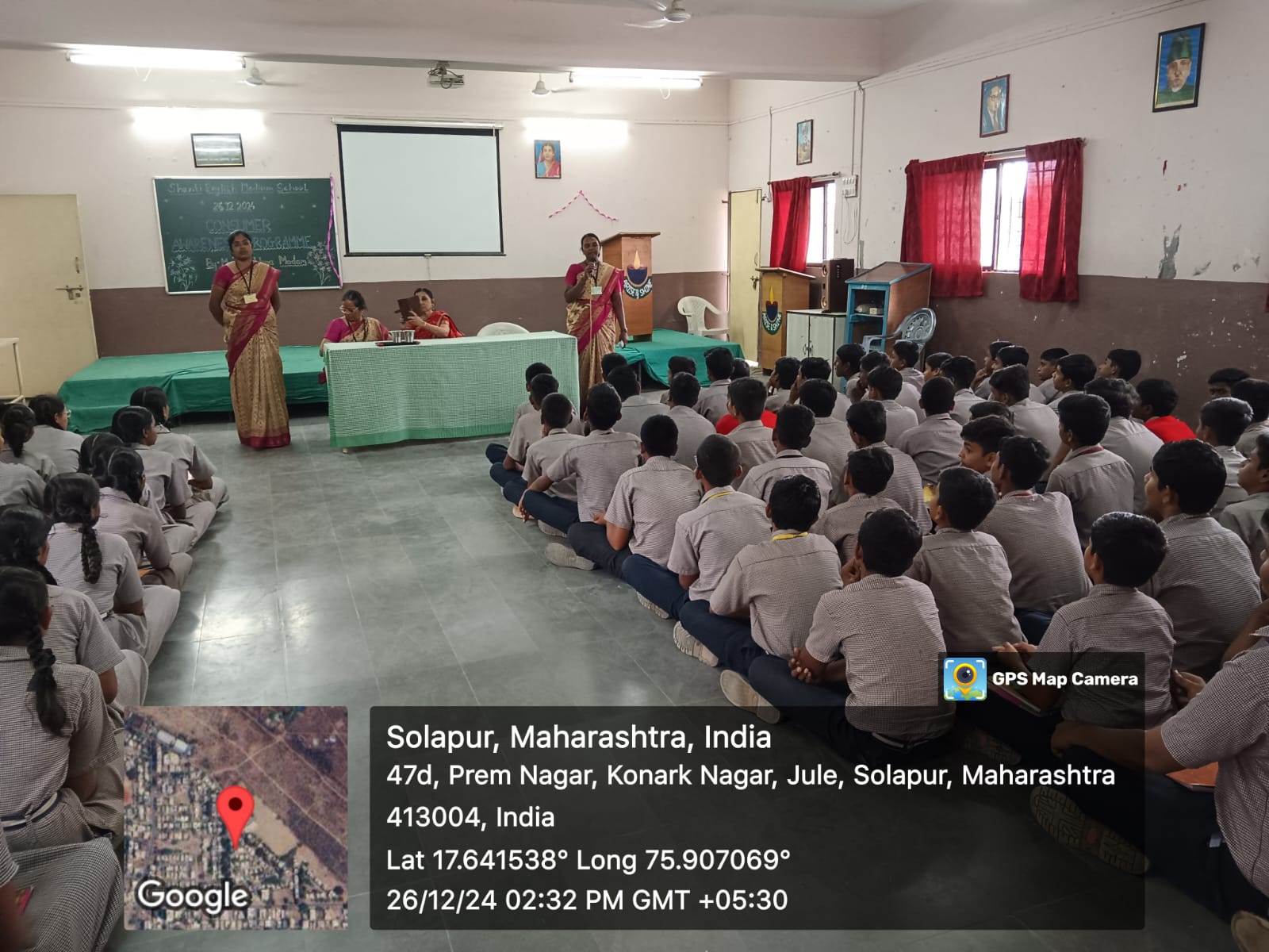 consumer awareness programme for std. IX by Mrs. Shobhna on 26.12.24