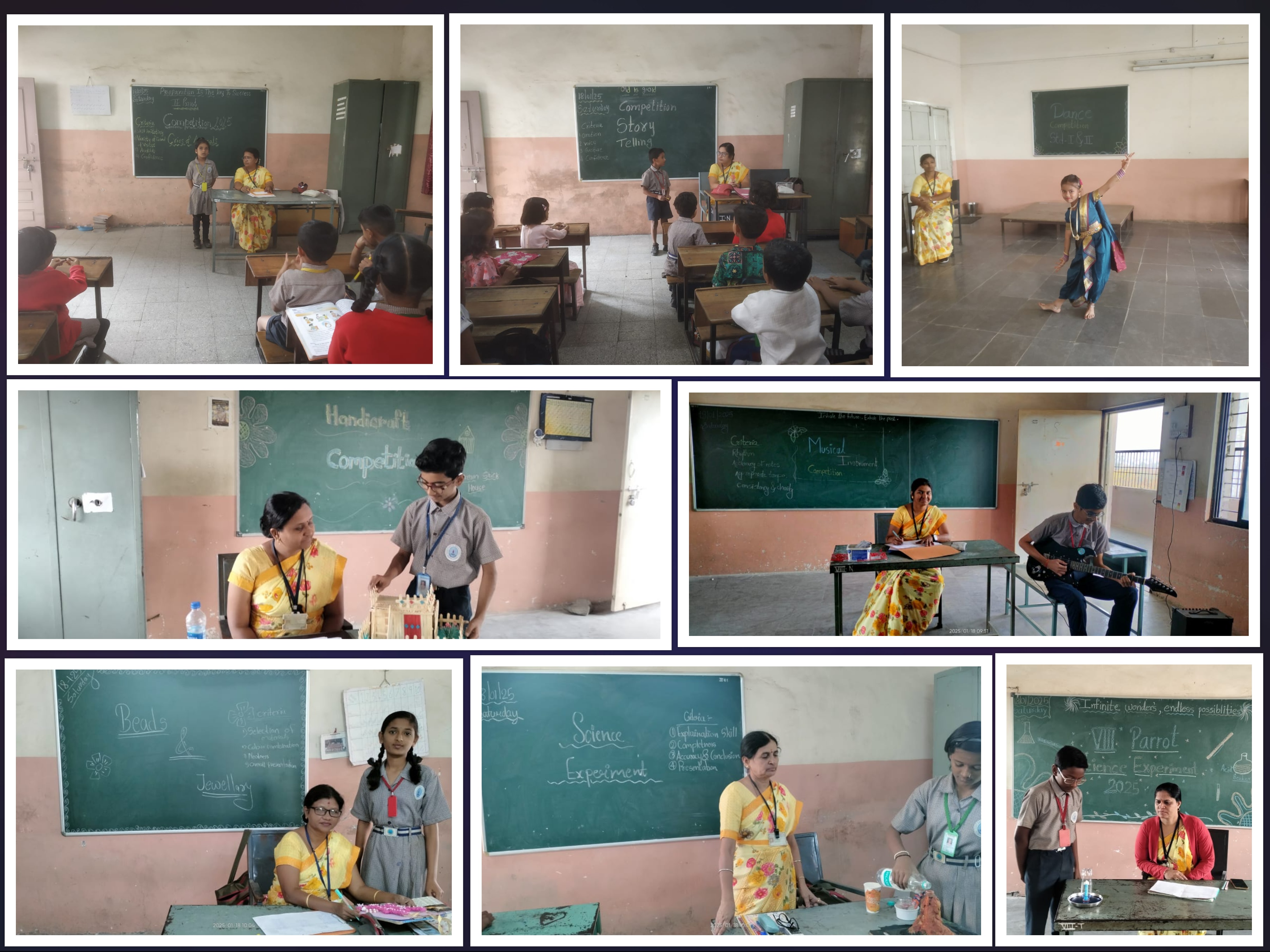 Internal School Competition - VI on 18.01.25